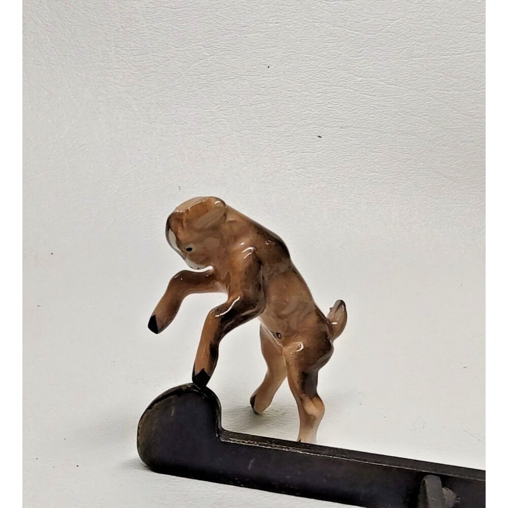 Vintage Hagen Renaker Copy Japan Goat Miniature Figurine #M2130  2" long
